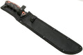 Boker Magnum Straight Machete Schwarz